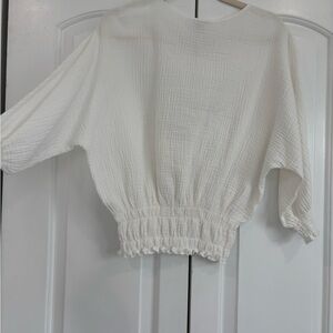 Vince Small Puff Sleeve Blouse